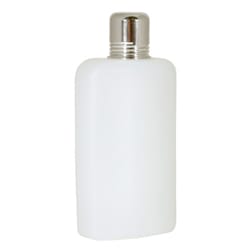 True Rogue 10 oz White Plastic Flask