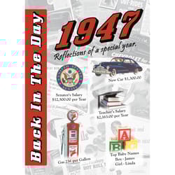 Back In The Day 1947 Reference Book