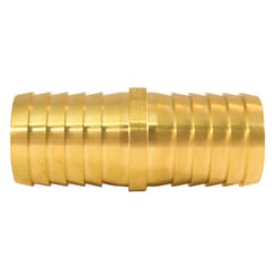 Apollo 1 in. Barb in to X 1 in. D Barb Brass Insert Coupling