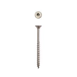 SPAX No. 10 Sizes X 2-1/2 in. L Gray Star Flat Head Deck Screws 1500 pc