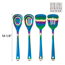 Totally Bamboo Baltique Multicolored Birch Wood Utensil Set