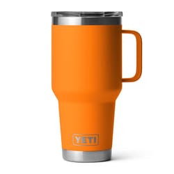 YETI Rambler 30 oz Travel Mug King Crab Orange BPA Free Insulated Tumbler with Travel Lid
