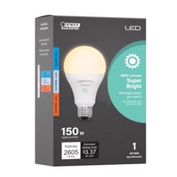 Feit A21 E26 (Medium) Smart-Enabled LED Bulb Tunable White 150 Watt Equivalence 1 pk