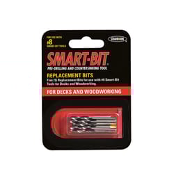 Starborn Smart-Bit #8 Stainless Steel Replacement Bit 5 pc