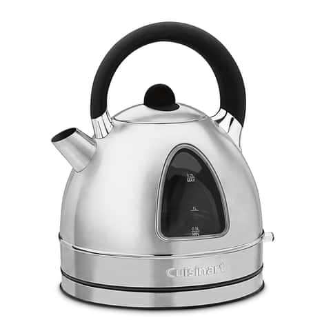 1pc Electric Kettle With Transparent Glass And Stainless Steel