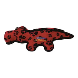 Chomper Gladiator Assorted Nylon/Plush Tuff Alligator Dog Toy Large
