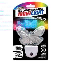 Blazing LEDz Automatic Plug-in Butterfly, sailboat or seashell LED Color Changing Night Light