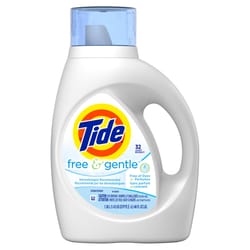 Tide Free & Gentle No Scent Laundry Detergent Liquid 46 oz 1 pk