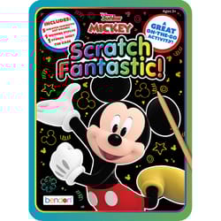 Bendon Disney Mickey Scratch Fantastic Activity Book Multicolored 7 pc