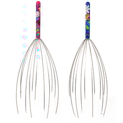 Kikkerland Assorted Nature Head Massager 1 pk