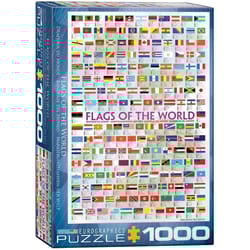 Eurographics Flags of the World Jigsaw Puzzles Multicolored 1000 pc