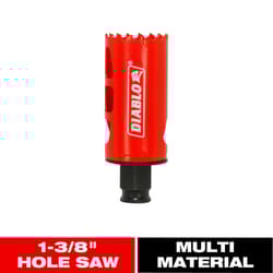 Diablo Snap-Lock Plus 1-3/8 in. Bi-Metal 2-3/8 in. L Hole Saw