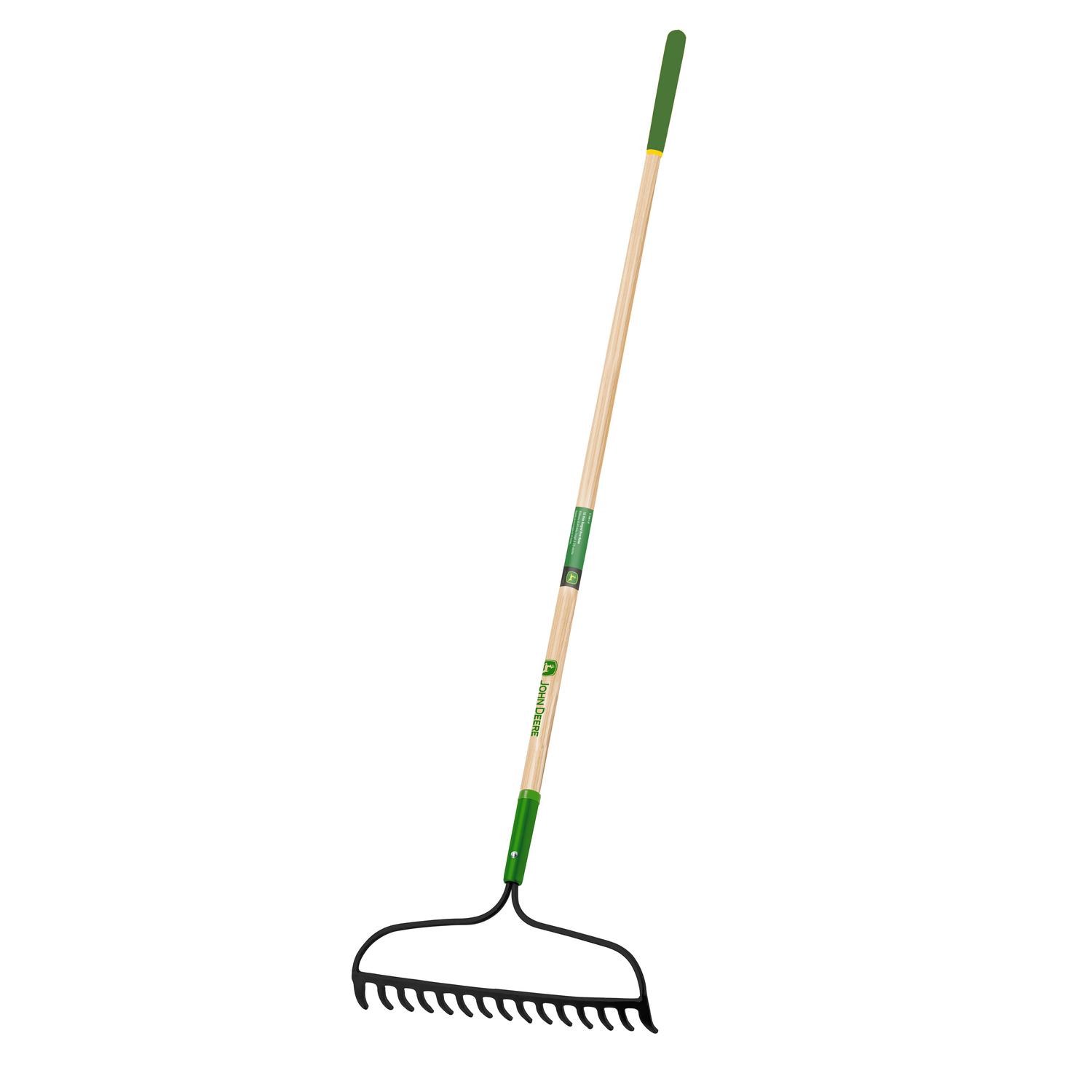 metal garden rake