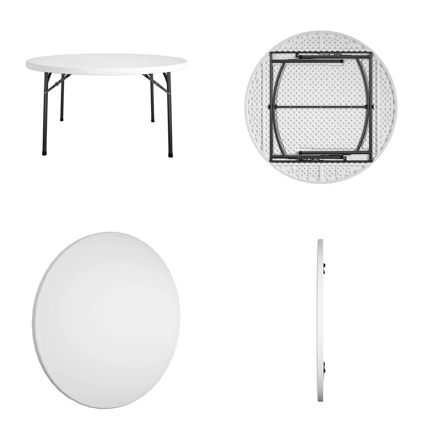 Cosco 60in. W x 60in. L Round Folding Table