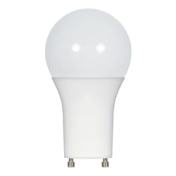 Satco A19 E26 (Medium) LED Bulb Soft White 60 Watt Equivalence 1 pk