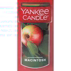 Yankee Candle Red Macintosh Scent Large Candle Jar 22 oz