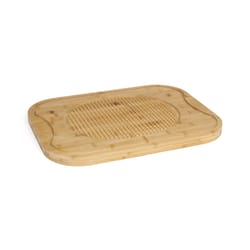 Lipper International 20 in. L X 15 in. W X 1 in. Bamboo Carving Board