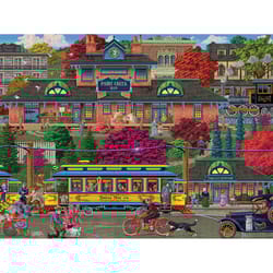 Cobble Hill Trolly Station Jigsaw Puzzle 275 pc