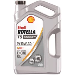 Shell Rotella T5 10W-30 Diesel Synthetic Blend Engine Oil 1 gal 1 pk