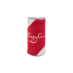 ZippyPaws Squeakie Can Red/White Plush Zippy Cola Dog Toy Large Sizes 1 pk