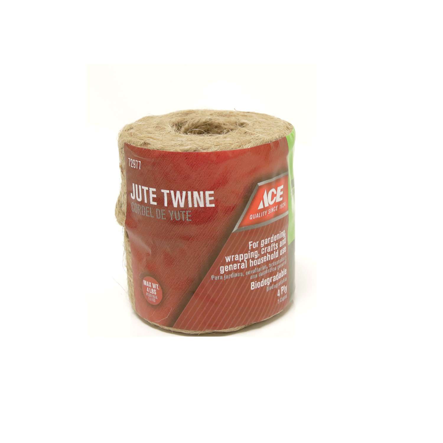 Ace 147 ft. L Natural Twisted Jute Twine Ace Hardware
