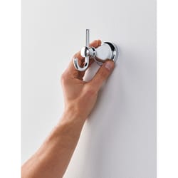 Moen Hilliard 2 in. W X 2.34 in. L Chrome Robe Hook