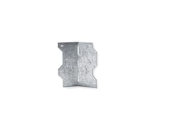 Simpson Strong-Tie 3.3 in. W X 4.9 in. L Galvanized Steel L-Angle