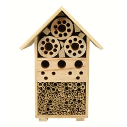 Songbird Essentials 11 in. H X 5.18 in. W X 5 in. L Wood Insect House