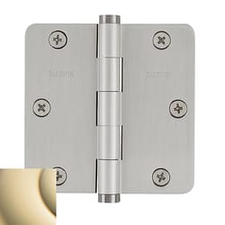 Baldwin Estate 3-1/2 in. L Polished Brass Door Hinge 1 pk