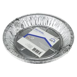 Home Plus Durable Foil 8-1/4 in. W X 8-1/4 in. L Deep Pie Dish Silver 3 pk