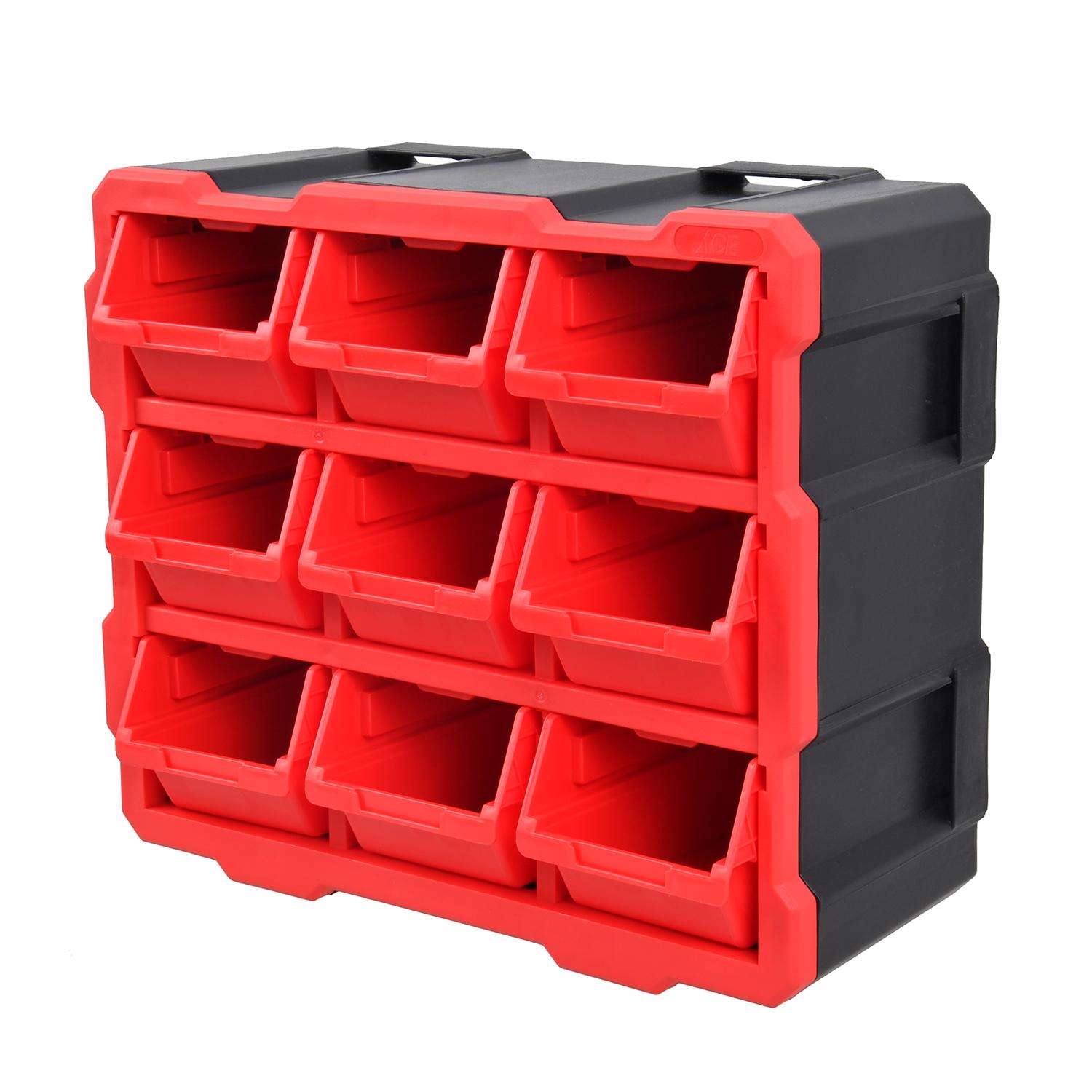 Craftsman Storage Organizer Plastic Black/Red - Ace Hardware