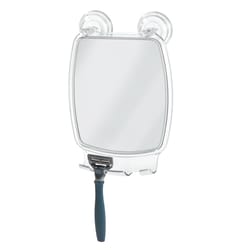 iDesign Power Lock 8.5 M H X 6.25 in. W Shower Mirror Clear