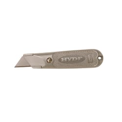 Hyde 7.8 in. Fixed Blade Utility Knife Silver 1 pk