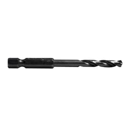 Century Drill & Tool Impact Pro 11/64 in. X 2-7/8 in. L M2 Steel Drill Bit Hex Shank 1 pc