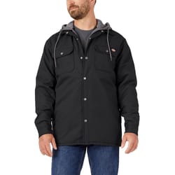 Dickies XL Long Sleeve Men's Hooded Jacket Black