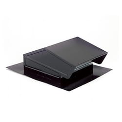 Broan 8 in. D Black Steel Roof Vent