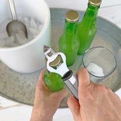 R&M International Stainless Steel Manual Bottle Opener
