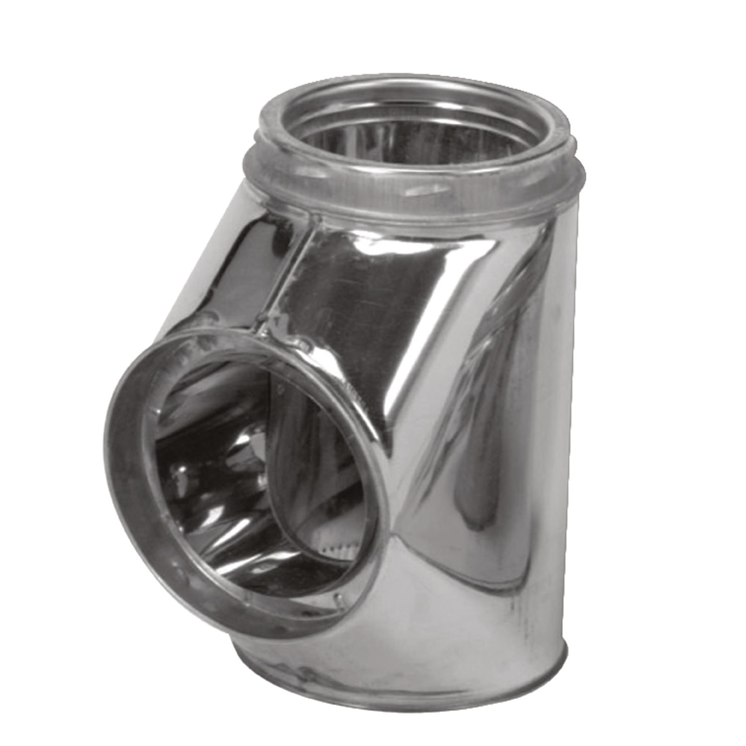 Selkirk 12-3/4 in. X 6-3/8 in. X 6-3/8 in. Stainless Steel Stove Pipe Tee Cap Flow Tee Uae Electronic uaeelectronic.com