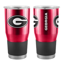 Boelter Brands Ultra 30 oz NCAA Georgia Red BPA Free Tumbler with Lid