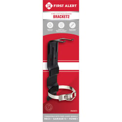 First Alert Black Steel Fire Extinguisher Bracket 3.63 in. L 2.5 lb