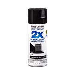 Rust-Oleum Painter's Touch 2X Ultra Cover Gloss Black Paint+Primer Spray Paint 12 oz