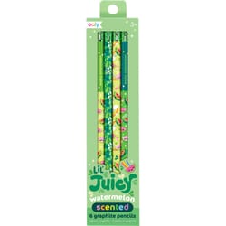 OOLY Lil Juicy #2 Writing & Drawing Pencil 6 pk Green