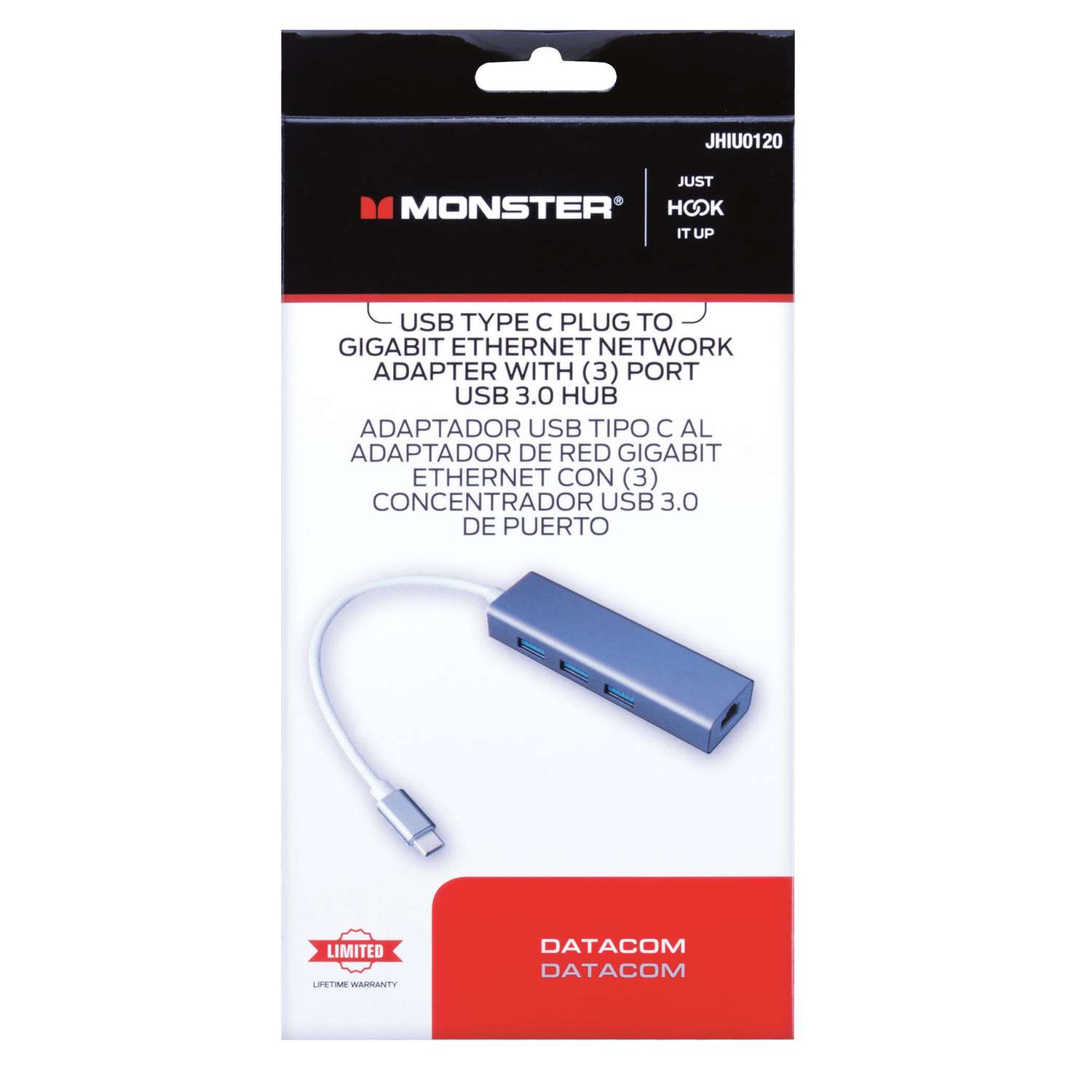 Monster - Essentials USB-C to HDMI Adapter (Black)