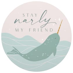 Karma Narwhal Stickers 1 pk