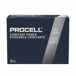 Procell Professional Batteries Procell Constant D Alkaline Batteries 12 pk Boxed