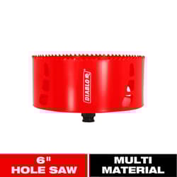 Diablo Snap-Lock Plus 6 in. Bi-Metal 2-3/8 in. L Hole Saw