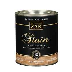 ZAR Semi-Transparent Champagne Oil-Based Polyurethane Wood Stain 1 qt