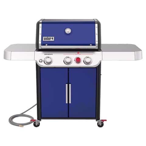 Weber Genesis SP E 325s 3 Burner Natural Gas Grill Deep Ocean Blue