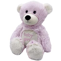 Warmies Baby Girl Bear Stuffed Animals Purple