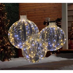 Sienna LED Warm White Ornaments 20 in. Yard Decor